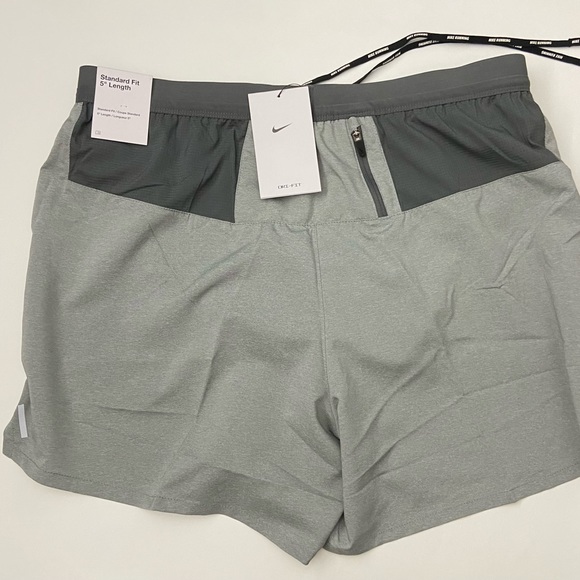 Nike Men’s Flex Stride 5” Brief Lined Running Shorts Grey Size Large 2XL - Picture 3 of 9